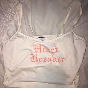 Super down crop top never worn
